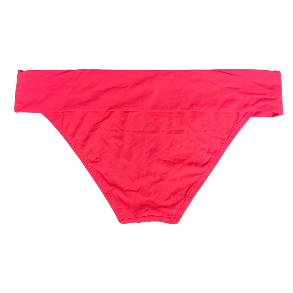 Victoria's Secret Hot Pink Fold Over Bikini‎ Bottom Swim Medium - Picture 2 of 5